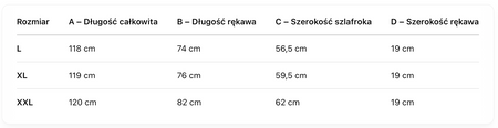 SZLAFROK BIAŁY FROTTE XL