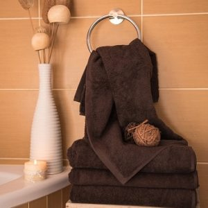 RĘCZNIK SPA BRĄZOWY 450G 50x90 CM
