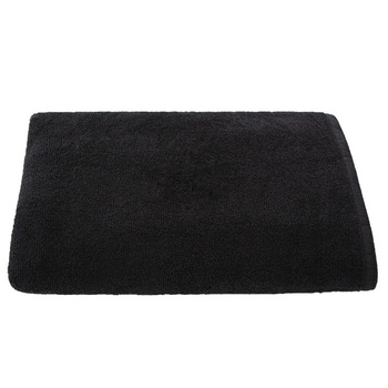 RĘCZNIK CZARNY DELUXE 450G 30x50 CM