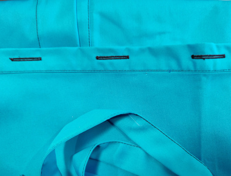 ZAPASKA GASTRONOMICZNA TURKUSOWA