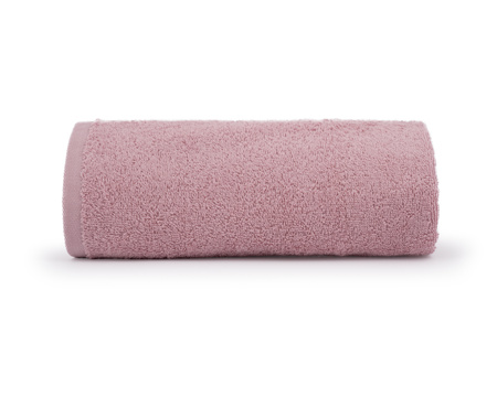 RĘCZNIK PUDROWY RÓŻ 70x140 450G