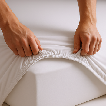 PRZEŚCIERADŁO JERSEY Z GUMKĄ 160x200 160g/m2