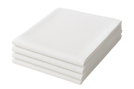 OBRUS BIAŁY POLEASINGOWY 80x80 SERWETKA