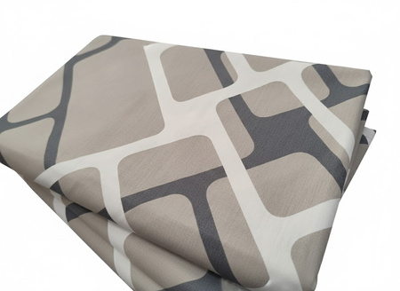 KOMPLET POŚCIELI 160x200 ODCIENIE SZAROŚCI