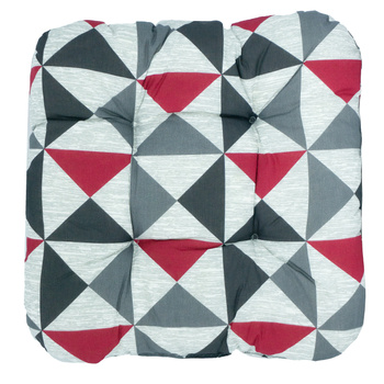 PODUSZKA NA SIEDZISKO 38x38x8 cm TRÓJKĄTY