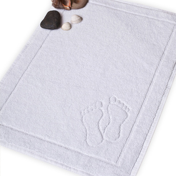 DYWANIK HOTELOWY BIAŁY 600G 35x50 CM