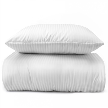 KOMPLET POŚCIELI ADAMASZEK 140x200 70x80 wzór 1CM