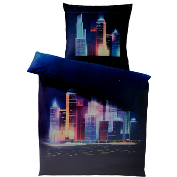 KOMPLET POŚCIELI FITZ CITY 135x200 80x80 cm