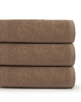 RĘCZNIK BRĄZOWY TAUPE 50x90 450G